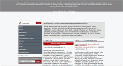 Desktop Screenshot of pravo-medicina.sk